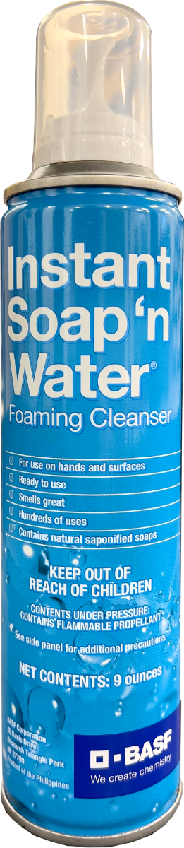 Instant Soap ‘n Water Foaming Cleanser