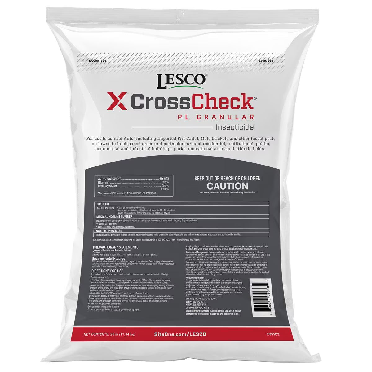 LESCO Crosscheck PL Granular Insecticide