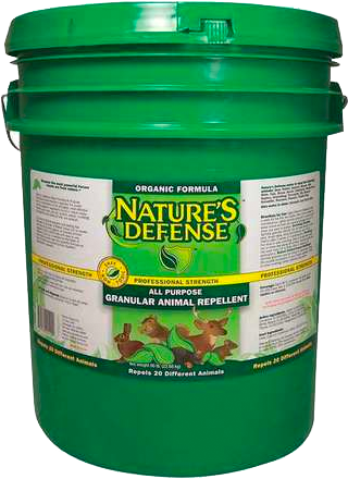 Nature's Defense Granular Animal Repellent - 45lb Pail