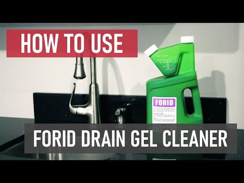 Forid Drain Gel Cleaner