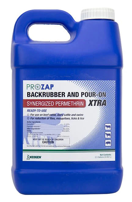 Prozap Backrubber and Pour-On Xtra